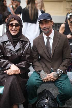 Milan Fashion Week - Women S S 2026 Luisa Beccaria Fashion Show Front Row Palazzo Bovara - Milan, Italy ?;Vittorio Brumotti Milan Fashion Week - Women S S 2026 Luisa Beccaria Fashion Show Front Row Palazzo Bovara - Milan, Italy 24th September 2025  Copyright: xMarcoxErbax