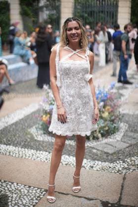 Milan Fashion Week - Women S S 2026 Luisa Beccaria Fashion Show Front Row Palazzo Bovara - Milan, Italy Ludovica Pagani Milan Fashion Week - Women S S 2026 Luisa Beccaria Fashion Show Front Row Palazzo Bovara - Milan, Italy 24th September 2025  Copyright: xMarcoxErbax