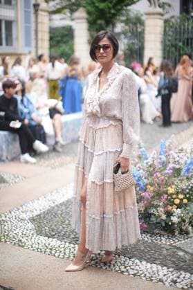 Milan Fashion Week - Women S S 2026 Luisa Beccaria Fashion Show Front Row Palazzo Bovara - Milan, Italy Alice Sabatini Milan Fashion Week - Women S S 2026 Luisa Beccaria Fashion Show Front Row Palazzo Bovara - Milan, Italy 24th September 2025  Copyright: xMarcoxErbax