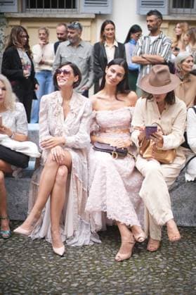 Milan Fashion Week - Women S S 2026 Luisa Beccaria Fashion Show Front Row Palazzo Bovara - Milan, Italy Alice Sabatini;Ilaria Capponi Milan Fashion Week - Women S S 2026 Luisa Beccaria Fashion Show Front Row Palazzo Bovara - Milan, Italy 24th September 2025  Copyright: xMarcoxErbax