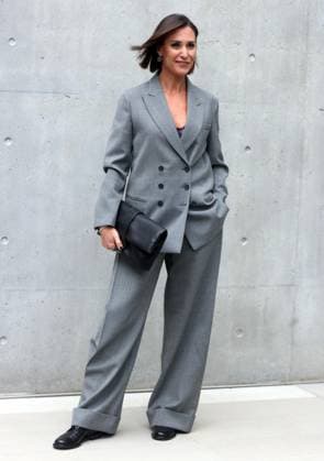September 25, 2025, Milan, MILAN: Flavia Pennetta poses before the show by Italian fashion label Emporio Armani during the Spring Summer 2026 Women s Collection show at Milan Fashion Week in Milan, Italy, 25 September 2025. .ANSA MATTEO BAZZI Milan MILAN  - ZUMAa110 20250925_zaf_a110_023 Copyright: xMatteoxBazzix