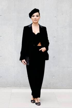 MFW Photocall Emporio Armani MP Maria Sole Pollio attends the Emporio Armani fashion show during Milan s Fashion Week Womenswear Spring Summer 2026, on September 25, 2025 in Milan (Italy), Italy. Photo by Marco Piovanotto Abacapress.com  Copyright: xPiovanottoxMarco ABACAx