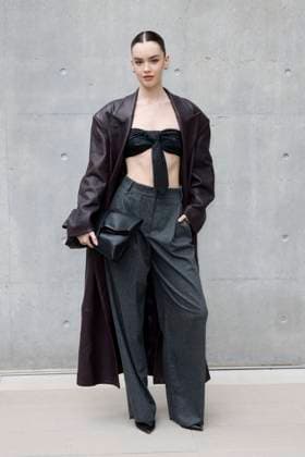 MFW Photocall Emporio Armani MP Saskia Lambert attends the Emporio Armani fashion show during Milan s Fashion Week Womenswear Spring Summer 2026, on September 25, 2025 in Milan (Italy), Italy. Photo by Marco Piovanotto Abacapress.com  Copyright: xPiovanottoxMarco ABACAx