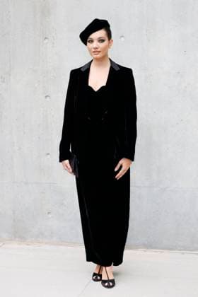 MFW Photocall Emporio Armani MP Maria Sole Pollio attends the Emporio Armani fashion show during Milan s Fashion Week Womenswear Spring Summer 2026, on September 25, 2025 in Milan (Italy), Italy. Photo by Marco Piovanotto Abacapress.com  Copyright: xPiovanottoxMarco ABACAx