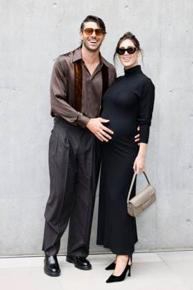 MFW Photocall Emporio Armani MP Cecilia Rodriguez, Ignazio Moser attend the Emporio Armani fashion show during Milan s Fashion Week Womenswear Spring Summer 2026, on September 25, 2025 in Milan (Italy), Italy. Photo by Marco Piovanotto Abacapress.com  Copyright: xPiovanottoxMarco ABACAx