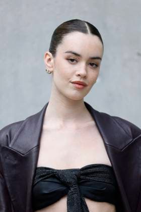 MFW Photocall Emporio Armani MP Saskia Lambert attends the Emporio Armani fashion show during Milan s Fashion Week Womenswear Spring Summer 2026, on September 25, 2025 in Milan (Italy), Italy. Photo by Marco Piovanotto Abacapress.com  Copyright: xPiovanottoxMarco ABACAx