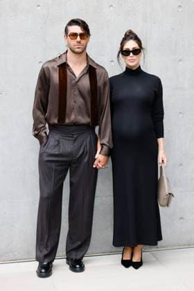 MFW Photocall Emporio Armani MP Cecilia Rodriguez, Ignazio Moser attend the Emporio Armani fashion show during Milan s Fashion Week Womenswear Spring Summer 2026, on September 25, 2025 in Milan (Italy), Italy. Photo by Marco Piovanotto Abacapress.com  Copyright: xPiovanottoxMarco ABACAx