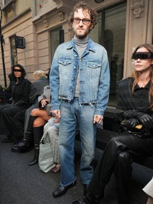 Milan, Italy, Italy: Milan, Milan Women s Fashion Week Spring Summer 2026 - MM6 Maison Margiela fashion show - front row guests In the photo: Giorgio Poi Milan Italy  - ZUMAp169 20250925_zea_p169_1207 Copyright: xRiccardoxGiordanox