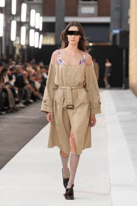 Milan, Italy, Italy: Milan, Milan Women s Fashion Week Spring Summer 2026 - MM6 Maison Margiela Fashion Show Milan Italy  - ZUMAp169 20250925_zea_p169_1255 Copyright: xRiccardoxGiordanox