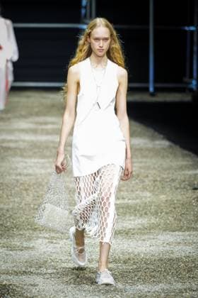 Anteprima fashion show during the Milan Fashion Week - Womenswear S S 2026 in Milan, Italy on 25 September 2025. A model walks the runway at the Anteprima fashion show during the Milan Fashion Week - Womenswear Spring Summer 2026 in Milan, Italy on 25 September 2025., Credit:Stefano Costantino TTL Avalon Italy, Milan  Copyright: xStefanoxCostantinoxTTLx xAvalonx 1040269959