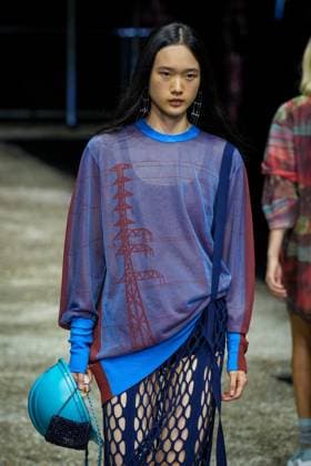 Anteprima fashion show during the Milan Fashion Week - Womenswear S S 2026 in Milan, Italy on 25 September 2025. A model walks the runway at the Anteprima fashion show during the Milan Fashion Week - Womenswear Spring Summer 2026 in Milan, Italy on 25 September 2025., Credit:Stefano Costantino TTL Avalon Italy, Milan  Copyright: xStefanoxCostantinoxTTLx xAvalonx 1040270226
