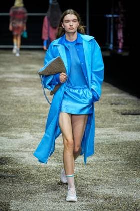 Anteprima fashion show during the Milan Fashion Week - Womenswear S S 2026 in Milan, Italy on 25 September 2025. A model walks the runway at the Anteprima fashion show during the Milan Fashion Week - Womenswear Spring Summer 2026 in Milan, Italy on 25 September 2025., Credit:Stefano Costantino TTL Avalon Italy, Milan  Copyright: xStefanoxCostantinoxTTLx xAvalonx 1040270270