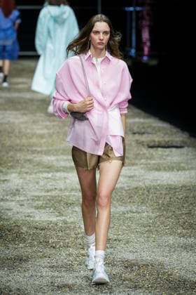 Anteprima fashion show during the Milan Fashion Week - Womenswear S S 2026 in Milan, Italy on 25 September 2025. A model walks the runway at the Anteprima fashion show during the Milan Fashion Week - Womenswear Spring Summer 2026 in Milan, Italy on 25 September 2025., Credit:Stefano Costantino TTL Avalon Italy, Milan  Copyright: xStefanoxCostantinoxTTLx xAvalonx 1040270534