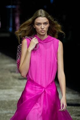 Anteprima fashion show during the Milan Fashion Week - Womenswear S S 2026 in Milan, Italy on 25 September 2025. A model walks the runway at the Anteprima fashion show during the Milan Fashion Week - Womenswear Spring Summer 2026 in Milan, Italy on 25 September 2025., Credit:Stefano Costantino TTL Avalon Italy, Milan  Copyright: xStefanoxCostantinoxTTLx xAvalonx 1040270629