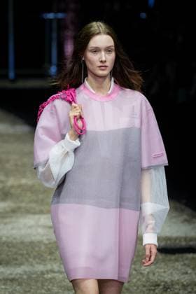 Anteprima fashion show during the Milan Fashion Week - Womenswear S S 2026 in Milan, Italy on 25 September 2025. A model walks the runway at the Anteprima fashion show during the Milan Fashion Week - Womenswear Spring Summer 2026 in Milan, Italy on 25 September 2025., Credit:Stefano Costantino TTL Avalon Italy, Milan  Copyright: xStefanoxCostantinoxTTLx xAvalonx 1040270670