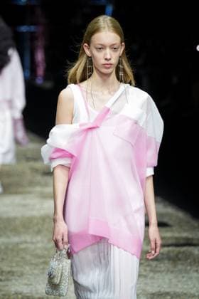 Anteprima fashion show during the Milan Fashion Week - Womenswear S S 2026 in Milan, Italy on 25 September 2025. A model walks the runway at the Anteprima fashion show during the Milan Fashion Week - Womenswear Spring Summer 2026 in Milan, Italy on 25 September 2025., Credit:Stefano Costantino TTL Avalon Italy, Milan  Copyright: xStefanoxCostantinoxTTLx xAvalonx 1040270739
