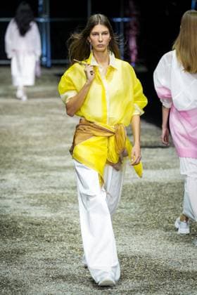 Anteprima fashion show during the Milan Fashion Week - Womenswear S S 2026 in Milan, Italy on 25 September 2025. A model walks the runway at the Anteprima fashion show during the Milan Fashion Week - Womenswear Spring Summer 2026 in Milan, Italy on 25 September 2025., Credit:Stefano Costantino TTL Avalon Italy, Milan  Copyright: xStefanoxCostantinoxTTLx xAvalonx 1040270753