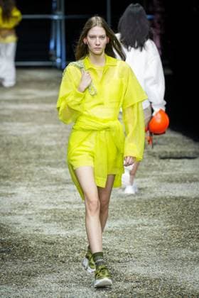 Anteprima fashion show during the Milan Fashion Week - Womenswear S S 2026 in Milan, Italy on 25 September 2025. A model walks the runway at the Anteprima fashion show during the Milan Fashion Week - Womenswear Spring Summer 2026 in Milan, Italy on 25 September 2025., Credit:Stefano Costantino TTL Avalon Italy, Milan  Copyright: xStefanoxCostantinoxTTLx xAvalonx 1040270830