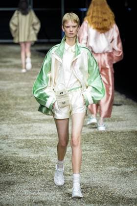 Anteprima fashion show during the Milan Fashion Week - Womenswear S S 2026 in Milan, Italy on 25 September 2025. A model walks the runway at the Anteprima fashion show during the Milan Fashion Week - Womenswear Spring Summer 2026 in Milan, Italy on 25 September 2025., Credit:Stefano Costantino TTL Avalon Italy, Milan  Copyright: xStefanoxCostantinoxTTLx xAvalonx 1040270918
