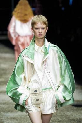 Anteprima fashion show during the Milan Fashion Week - Womenswear S S 2026 in Milan, Italy on 25 September 2025. A model walks the runway at the Anteprima fashion show during the Milan Fashion Week - Womenswear Spring Summer 2026 in Milan, Italy on 25 September 2025., Credit:Stefano Costantino TTL Avalon Italy, Milan  Copyright: xStefanoxCostantinoxTTLx xAvalonx 1040270930