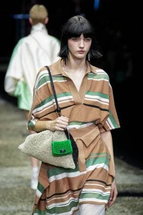 Anteprima fashion show during the Milan Fashion Week - Womenswear S S 2026 in Milan, Italy on 25 September 2025. A model walks the runway at the Anteprima fashion show during the Milan Fashion Week - Womenswear Spring Summer 2026 in Milan, Italy on 25 September 2025., Credit:Stefano Costantino TTL Avalon Italy, Milan  Copyright: xStefanoxCostantinoxTTLx xAvalonx 1040270955