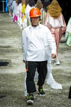 Anteprima fashion show during the Milan Fashion Week - Womenswear S S 2026 in Milan, Italy on 25 September 2025. Fashion designer Iwasaki Takahiro walks the runway at the Anteprima fashion show during the Milan Fashion Week - Womenswear Spring Summer 2026 in Milan, Italy on 25 September 2025., Credit:Stefano Costantino TTL Avalon Italy, Milan  Copyright: xStefanoxCostantinoxTTLx xAvalonx 1040271083