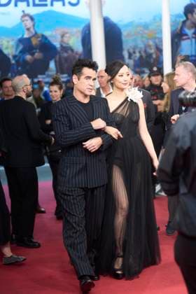 73rd San Sebastian International Film Festival: Ballad of a Small Player Red Carpet Colin Farrell, Fala Chen attended Ballad of a Small Player Red Carpet during 73rd San Sebastian International Film Festival at Kursaal Theatre on September 25, 2025 in Donostia San Sebastian, Spain Photo by IMAGO MPG Donostia San Sebastian Kursaal Theatre Euskadi Spain  Copyright: xMPGx