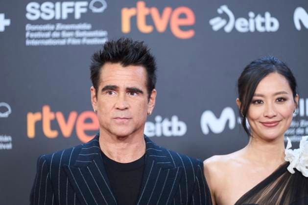 73rd San Sebastian International Film Festival: Ballad of a Small Player Red Carpet Colin Farrell, Fala Chen attended Ballad of a Small Player Red Carpet during 73rd San Sebastian International Film Festival at Kursaal Theatre on September 25, 2025 in Donostia San Sebastian, Spain Photo by IMAGO MPG Donostia San Sebastian Kursaal Theatre Euskadi Spain  Copyright: xMPGx