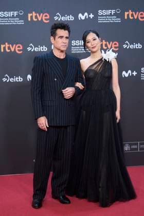 73rd San Sebastian International Film Festival: Ballad of a Small Player Red Carpet Colin Farrell, Fala Chen attended Ballad of a Small Player Red Carpet during 73rd San Sebastian International Film Festival at Kursaal Theatre on September 25, 2025 in Donostia San Sebastian, Spain Photo by IMAGO MPG Donostia San Sebastian Kursaal Theatre Euskadi Spain  Copyright: xMPGx