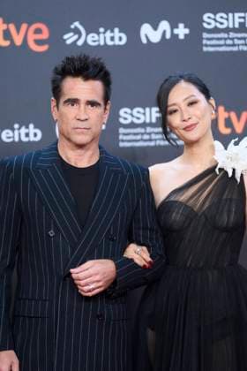 73rd San Sebastian International Film Festival: Ballad of a Small Player Red Carpet Colin Farrell, Fala Chen attended Ballad of a Small Player Red Carpet during 73rd San Sebastian International Film Festival at Kursaal Theatre on September 25, 2025 in Donostia San Sebastian, Spain Photo by IMAGO MPG Donostia San Sebastian Kursaal Theatre Euskadi Spain  Copyright: xMPGx