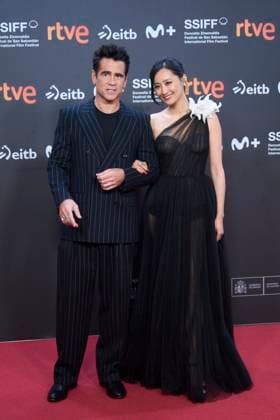 73rd San Sebastian International Film Festival: Ballad of a Small Player Red Carpet Colin Farrell, Fala Chen attended Ballad of a Small Player Red Carpet during 73rd San Sebastian International Film Festival at Kursaal Theatre on September 25, 2025 in Donostia San Sebastian, Spain Photo by IMAGO MPG Donostia San Sebastian Kursaal Theatre Euskadi Spain  Copyright: xMPGx