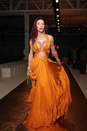 Milan, Milan Women s Fashion Week Spring Summer 2026 - Women s Fashion, Spring Summer 2026. - Roberto Cavalli Fashion Show - Arrivals in the photo: Maya Mazzafera  Copyright: xRiccardoxGIordanox xipa-agency.netx xRiccardoxGiordano IPAx IPA_Agency_IPA65747278