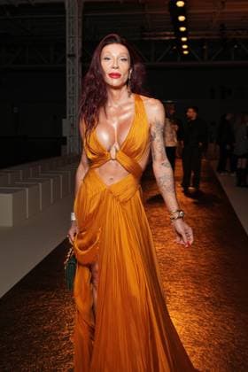 Milan, Milan Women s Fashion Week Spring Summer 2026 - Women s Fashion, Spring Summer 2026. - Roberto Cavalli Fashion Show - Arrivals in the photo: Maya Mazzafera  Copyright: xRiccardoxGIordanox xipa-agency.netx xRiccardoxGiordano IPAx IPA_Agency_IPA65747296