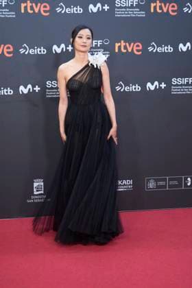 73rd San Sebastian International Film Festival: Ballad of a Small Player Red Carpet Fala Chen attended Ballad of a Small Player Red Carpet during 73rd San Sebastian International Film Festival at Kursaal Theatre on September 25, 2025 in Donostia San Sebastian, Spain Photo by IMAGO MPG Donostia San Sebastian Kursaal Theatre Euskadi Spain  Copyright: xMPGx