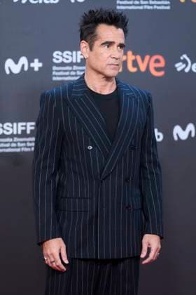 73rd San Sebastian International Film Festival: Ballad of a Small Player Red Carpet Colin Farrell attended Ballad of a Small Player Red Carpet during 73rd San Sebastian International Film Festival at Kursaal Theatre on September 25, 2025 in Donostia San Sebastian, Spain Photo by IMAGO MPG Donostia San Sebastian Kursaal Theatre Euskadi Spain  Copyright: xMPGx