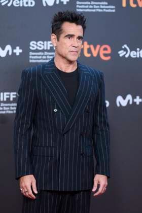 73rd San Sebastian International Film Festival: Ballad of a Small Player Red Carpet Colin Farrell attended Ballad of a Small Player Red Carpet during 73rd San Sebastian International Film Festival at Kursaal Theatre on September 25, 2025 in Donostia San Sebastian, Spain Photo by IMAGO MPG Donostia San Sebastian Kursaal Theatre Euskadi Spain  Copyright: xMPGx