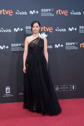 73rd San Sebastian International Film Festival: Ballad of a Small Player Red Carpet Fala Chen attended Ballad of a Small Player Red Carpet during 73rd San Sebastian International Film Festival at Kursaal Theatre on September 25, 2025 in Donostia San Sebastian, Spain Photo by IMAGO MPG Donostia San Sebastian Kursaal Theatre Euskadi Spain  Copyright: xMPGx