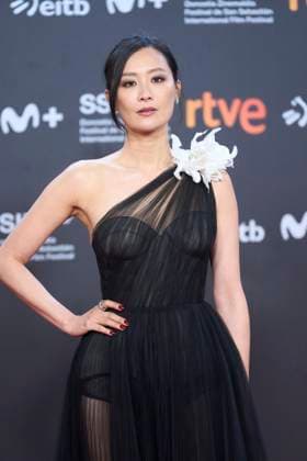 73rd San Sebastian International Film Festival: Ballad of a Small Player Red Carpet Fala Chen attended Ballad of a Small Player Red Carpet during 73rd San Sebastian International Film Festival at Kursaal Theatre on September 25, 2025 in Donostia San Sebastian, Spain Photo by IMAGO MPG Donostia San Sebastian Kursaal Theatre Euskadi Spain  Copyright: xMPGx