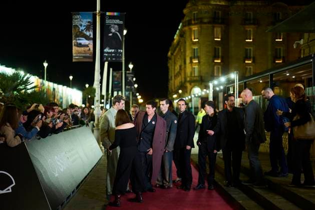 73rd San Sebastian International Film Festival: La tregua Red Carpet Miguel Angel Vivas, Aron Piper, Fernando Valdivielso, Javier Pereira, Jose Pastor attended La tregua Red Carpet during 73rd San Sebastian International Film Festival at Victoria Eugenia Theatre on September 25, 2025 in Donostia San Sebastian, Spain Photo by IMAGO MPG Donostia San Sebastian Victoria Eugenia Theatre Euskadi Spain  Copyright: xMPGx
