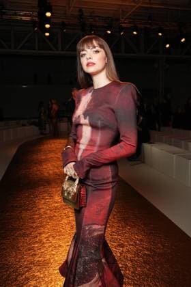 Milan, Milan Women s Fashion Week Spring Summer 2026 - Women s Fashion, Spring Summer 2026. - Roberto Cavalli Fashion Show - Arrivals in the photo: Annalisa  Copyright: xRiccardoxGIordanox xipa-agency.netx xRiccardoxGiordano IPAx IPA_Agency_IPA65747476