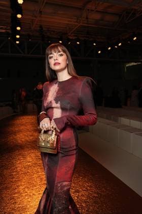 Milan, Milan Women s Fashion Week Spring Summer 2026 - Women s Fashion, Spring Summer 2026. - Roberto Cavalli Fashion Show - Arrivals in the photo: Annalisa  Copyright: xRiccardoxGIordanox xipa-agency.netx xRiccardoxGiordano IPAx IPA_Agency_IPA65747481