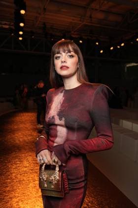 Milan, Milan Women s Fashion Week Spring Summer 2026 - Women s Fashion, Spring Summer 2026. - Roberto Cavalli Fashion Show - Arrivals in the photo: Annalisa  Copyright: xRiccardoxGIordanox xipa-agency.netx xRiccardoxGiordano IPAx IPA_Agency_IPA65747486