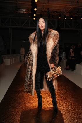 Milan, Milan Women s Fashion Week Spring Summer 2026 - Women s Fashion, Spring Summer 2026. - Roberto Cavalli Fashion Show - Arrivals in the photo: Korlan Madi  Copyright: xRiccardoxGIordanox xipa-agency.netx xRiccardoxGiordano IPAx IPA_Agency_IPA65747494