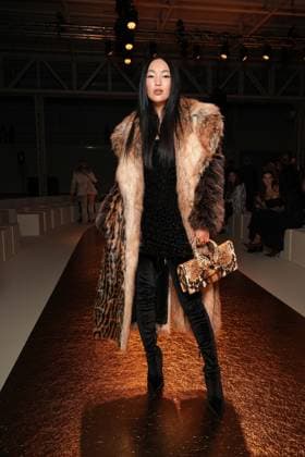 Milan, Milan Women s Fashion Week Spring Summer 2026 - Women s Fashion, Spring Summer 2026. - Roberto Cavalli Fashion Show - Arrivals in the photo: Korlan Madi  Copyright: xRiccardoxGIordanox xipa-agency.netx xRiccardoxGiordano IPAx IPA_Agency_IPA65747496