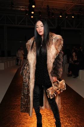 Milan, Milan Women s Fashion Week Spring Summer 2026 - Women s Fashion, Spring Summer 2026. - Roberto Cavalli Fashion Show - Arrivals in the photo: Korlan Madi  Copyright: xRiccardoxGIordanox xipa-agency.netx xRiccardoxGiordano IPAx IPA_Agency_IPA65747498