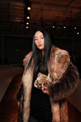 Milan, Milan Women s Fashion Week Spring Summer 2026 - Women s Fashion, Spring Summer 2026. - Roberto Cavalli Fashion Show - Arrivals in the photo: Korlan Madi  Copyright: xRiccardoxGIordanox xipa-agency.netx xRiccardoxGiordano IPAx IPA_Agency_IPA65747553