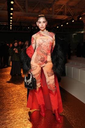 Milan, Milan Women s Fashion Week Spring Summer 2026 - Women s Fashion, Spring Summer 2026. - Roberto Cavalli Fashion Show - Arrivals in the photo: Ninoska Vasquez  Copyright: xRiccardoxGIordanox xipa-agency.netx xRiccardoxGiordano IPAx IPA_Agency_IPA65747646