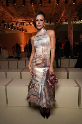 Milan, Milan Women s Fashion Week Spring Summer 2026 - Women s Fashion, Spring Summer 2026. - Roberto Cavalli Fashion Show - Arrivals in the photo: Desiree Popper  Copyright: xRiccardoxGIordanox xipa-agency.netx xRiccardoxGiordano IPAx IPA_Agency_IPA65747825