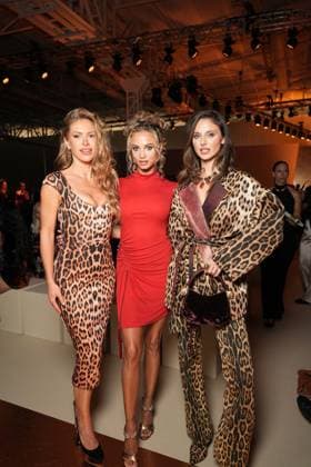 Milan, Milan Women s Fashion Week Spring Summer 2026 - Women s Fashion, Spring Summer 2026. - Roberto Cavalli Fashion Show - Arrivals in the photo: Maja Malnar Carina Zavline Rose Bertram  Copyright: xRiccardoxGIordanox xipa-agency.netx xRiccardoxGiordano IPAx IPA_Agency_IPA65747863