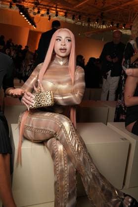 Milan, Milan Women s Fashion Week Spring Summer 2026 - Women s Fashion, Spring Summer 2026. - Roberto Cavalli Fashion Show - Arrivals in the photo: Ice Spice  Copyright: xRiccardoxGIordanox xipa-agency.netx xRiccardoxGiordano IPAx IPA_Agency_IPA65747982